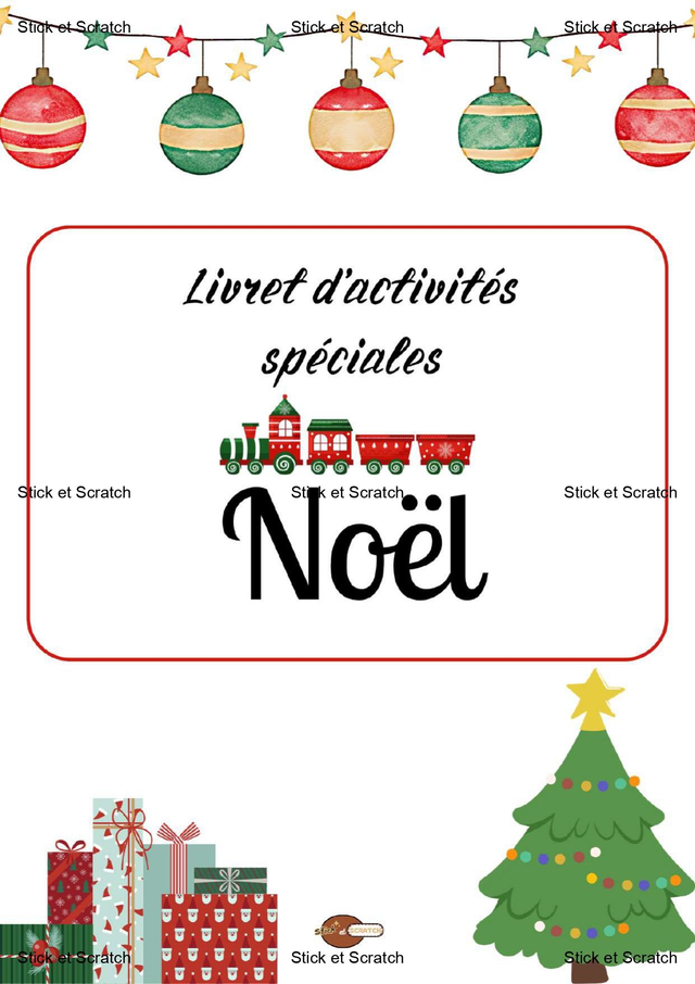 Livret d'activités spéciales NOËL