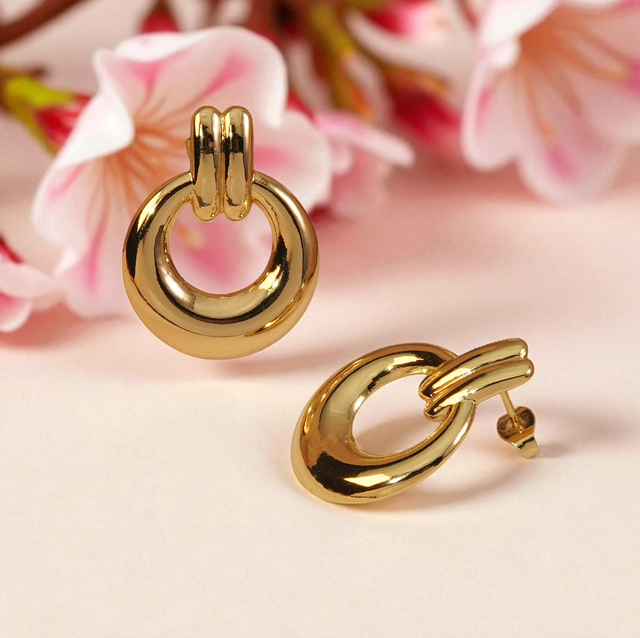 Boucles d’oreilles LAZYA | en acier inoxydable 