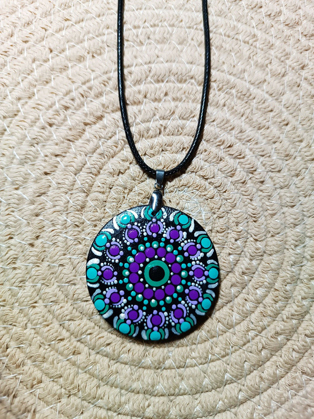 pendentif en bois 