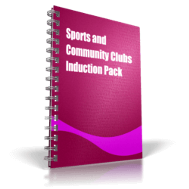 Sports and Community Clubs Induction Pack