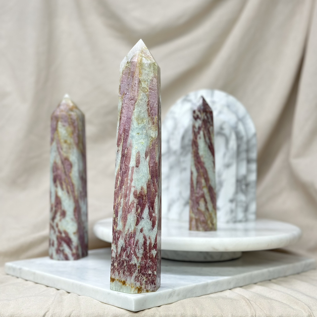 Pink Tourmaline Tower A