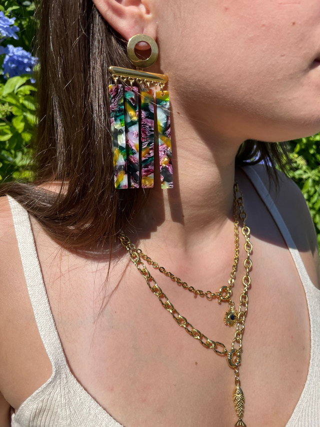 Boucle d'oreille Hélios