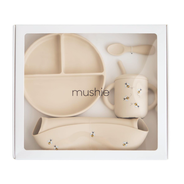  GIFTBOX - Feeding Toddler Set (Kleur: Bees)