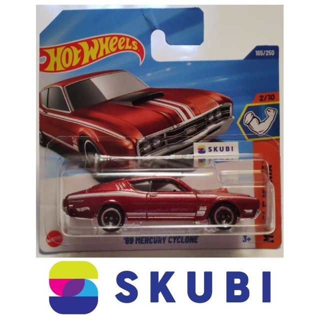 1969 Mercury Cyclone - Muscle Mania 2/10 - Hot Wheels 165/250