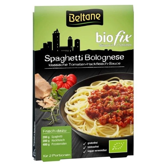 Beltane Biofix Spaghetti Bolognese, 22g Packung