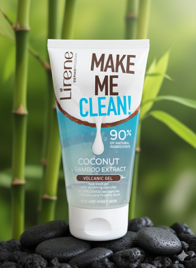 Nettoyant visage volcanique (Lirène)