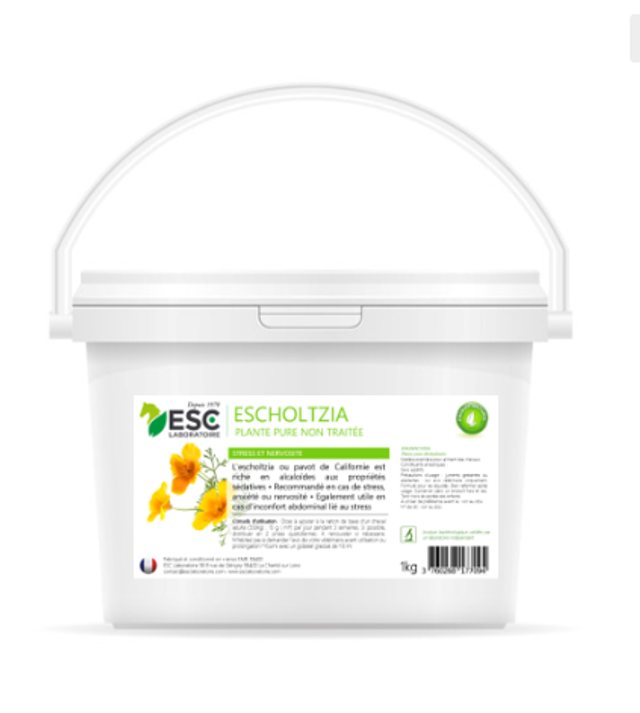 ESCHOLTZIA – Stress et nervosité cheval – Plante pure