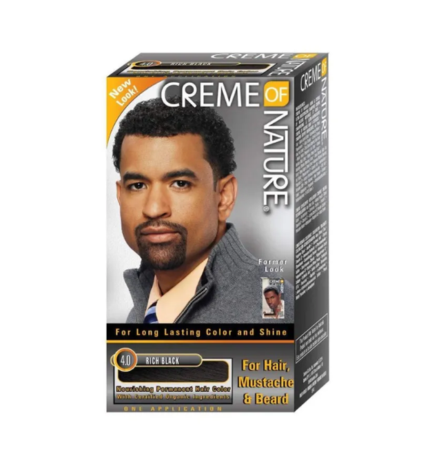 Creme Of Nature Mens Hair Colour 4.0 Rich Black