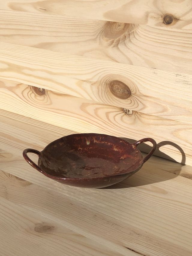 RUST | Hand-built ceramic plate