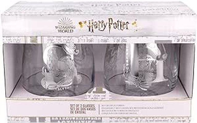 Harry Potter: Crystal Glasses 2-Pack