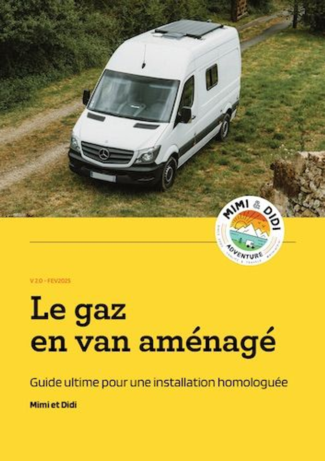 Le gaz en van aménagé
