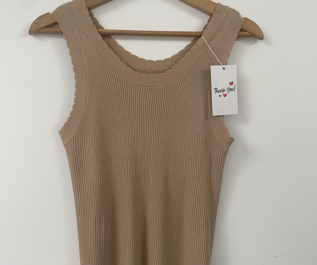 Débardeur fine maille