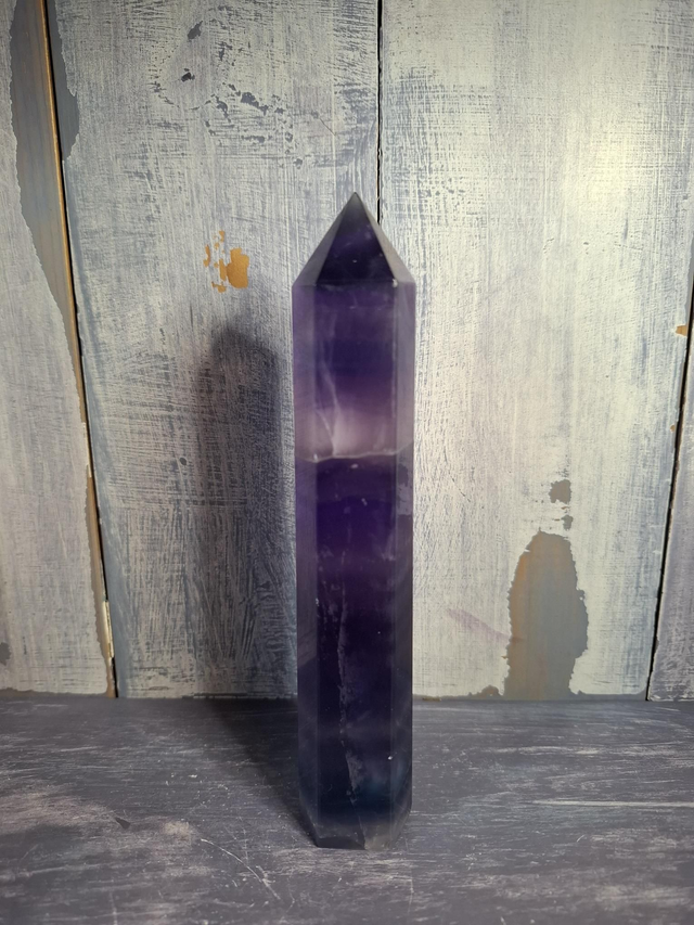 Black Rose Fluorite Tower 