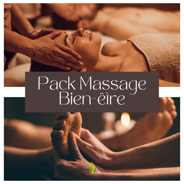 Pack 5 séances massage bien-être