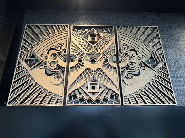 Mandala Drieluik Ted  (Afmeting 90 x 55 x 2,5 cm, 5,15 kg)