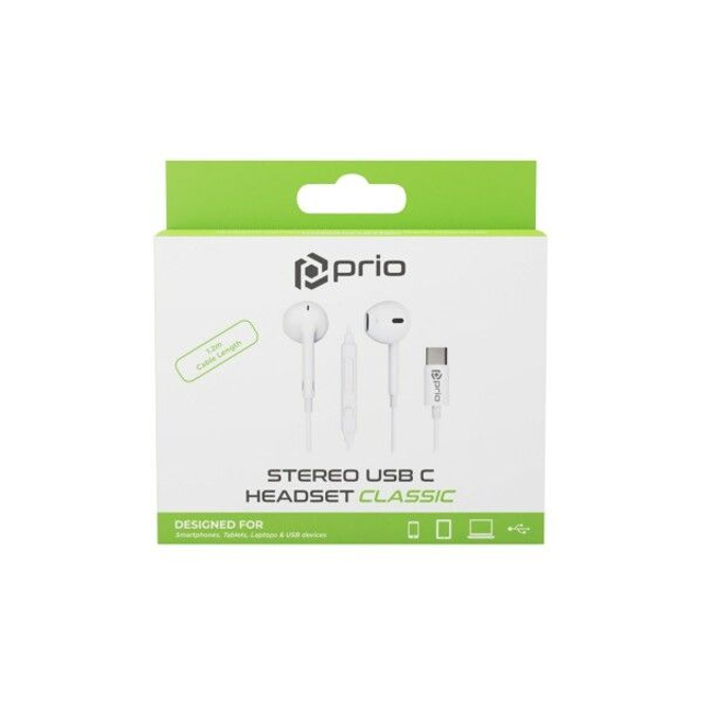 prio Stereo USB C Headset classic