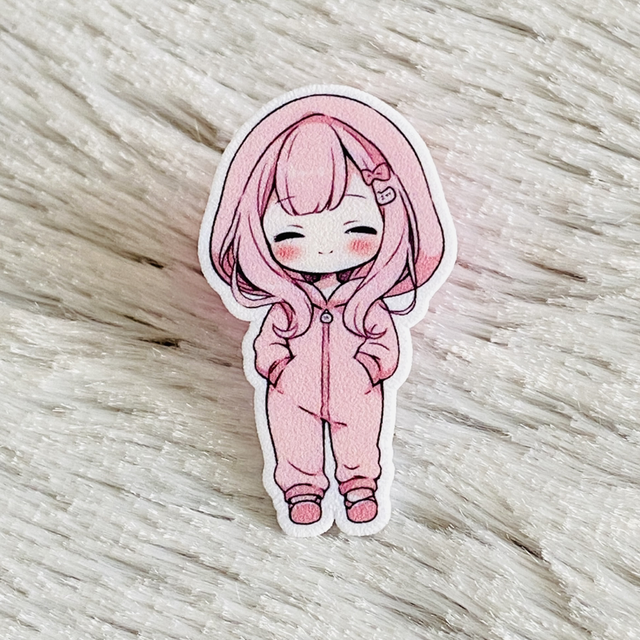 Pins Chibi Hoodie