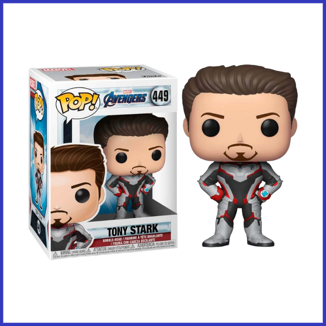 POP figure Marvel Avengers Endgame Tony Stark #449