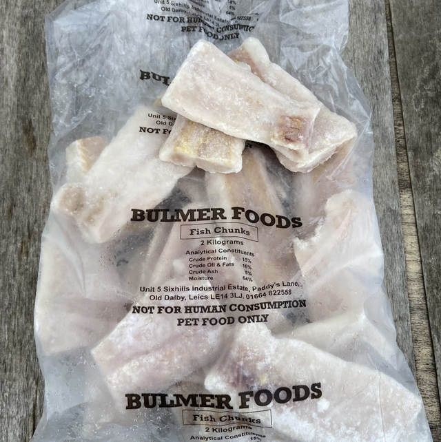 White fish chunks