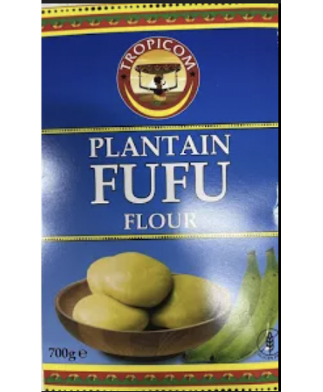 Tropicom plantain fufu flour