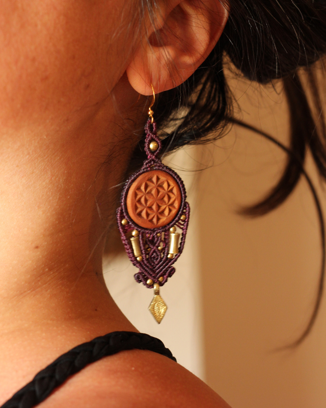 Boucles d'oreille Althéa