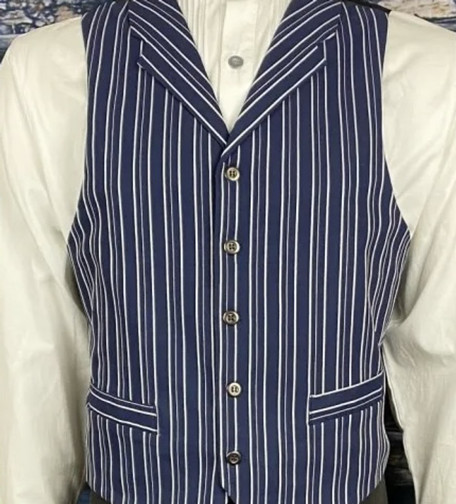 Bartender Navy stripe