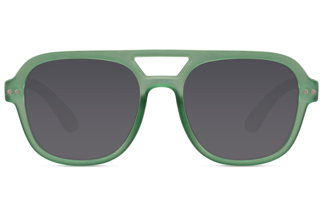 Solinou Lunettes de Soleil Enfants Vert/Noir