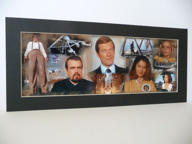 James Bond Moonraker Print