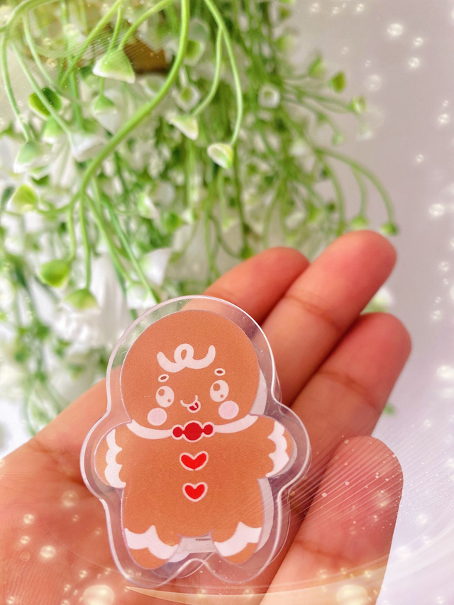 Ginger bread kawaii clip
