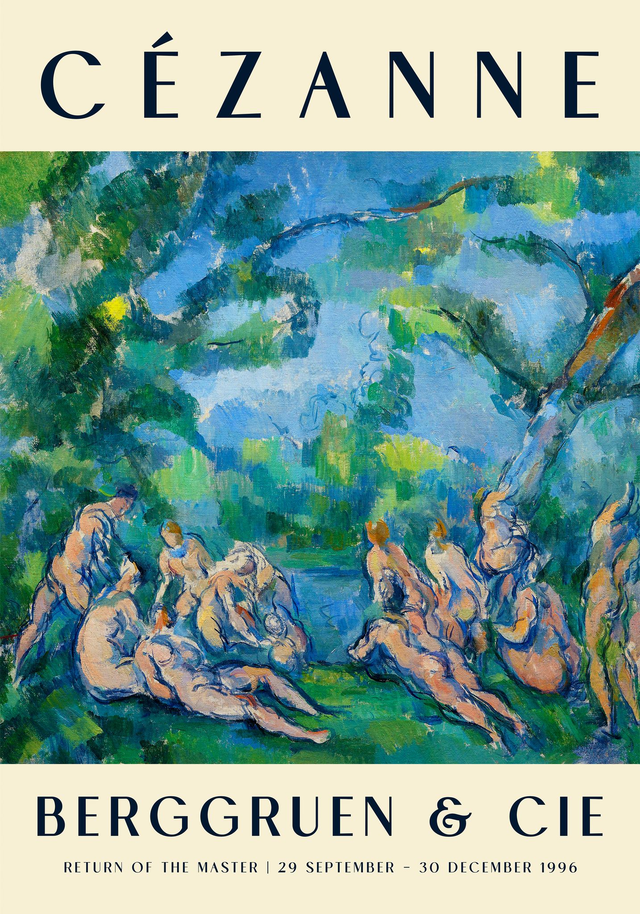 The Bathers by Paul Cézanne