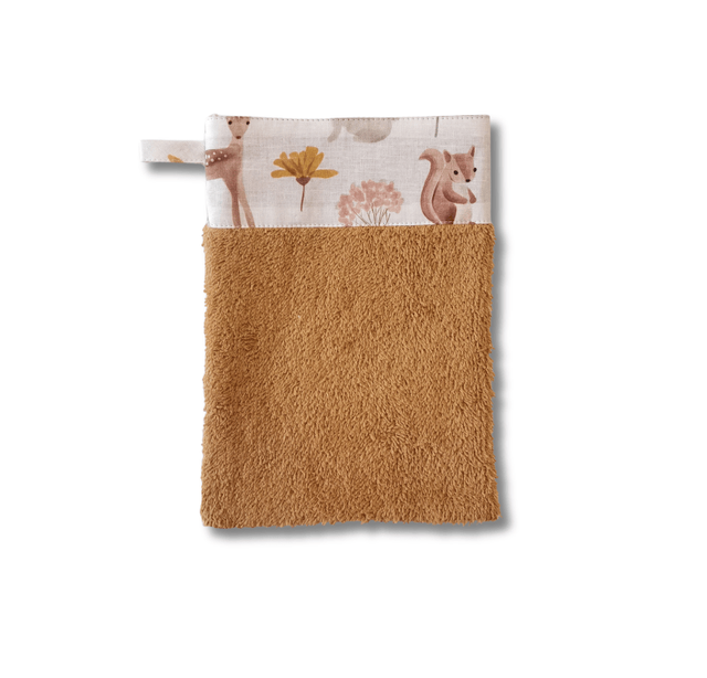 Gant de toilette Moka Cannelle