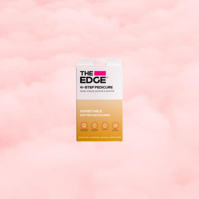 The Edge - 4 Step Pedicure Honey Milk