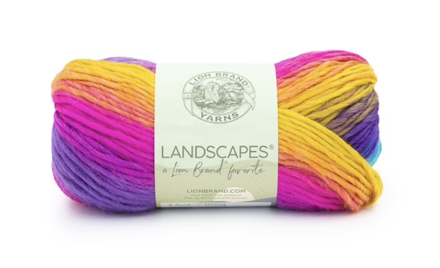 Lion Brand Yarn Landscapes - Boardwalk 100g Yarn Kit  
