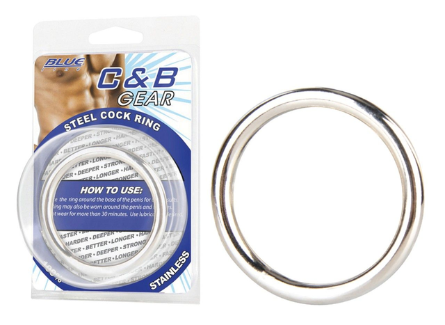 BLUE LINE C&amp;B GEAR 2" Steel Cock Ring