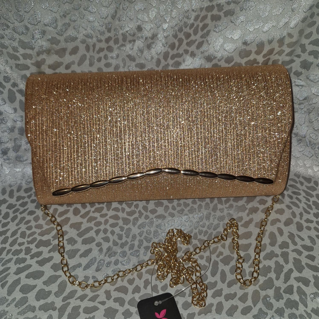 ✨️POCHETTE PAILLETÉE CHAMPAGNE 