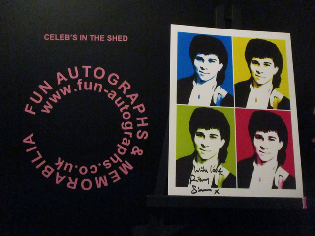 Ricky Simmonds Authentic Autographed 10x8 Pop Art Limited Edition (1)