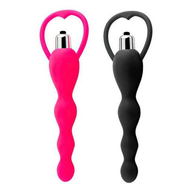 Plug Anal Aveludado Vibro 