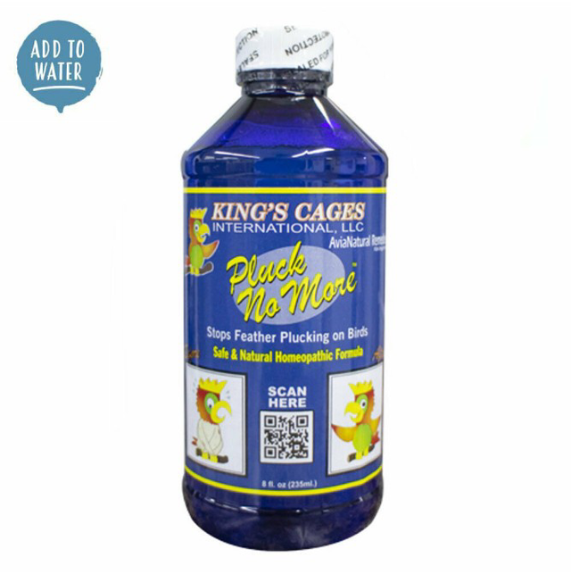 Pluck No More - Natural Feather Plucking Remedy - 8oz  