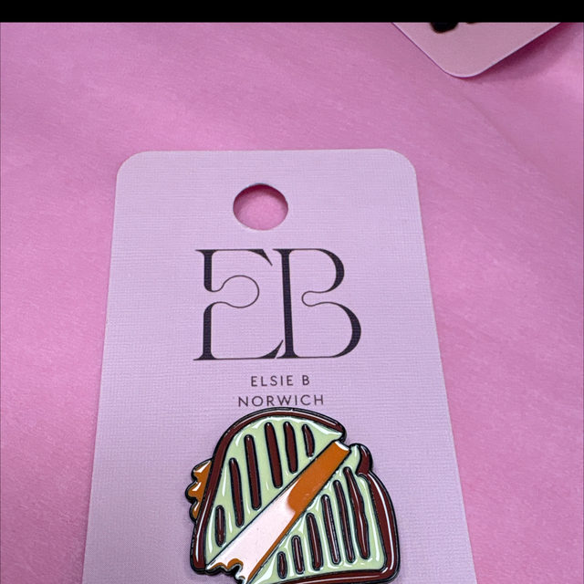 Cheese toastie - Pin Badge