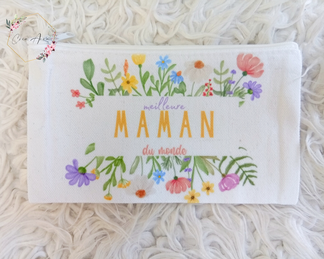 Pochette " MEILLEURE MAMAN DU MONDE "