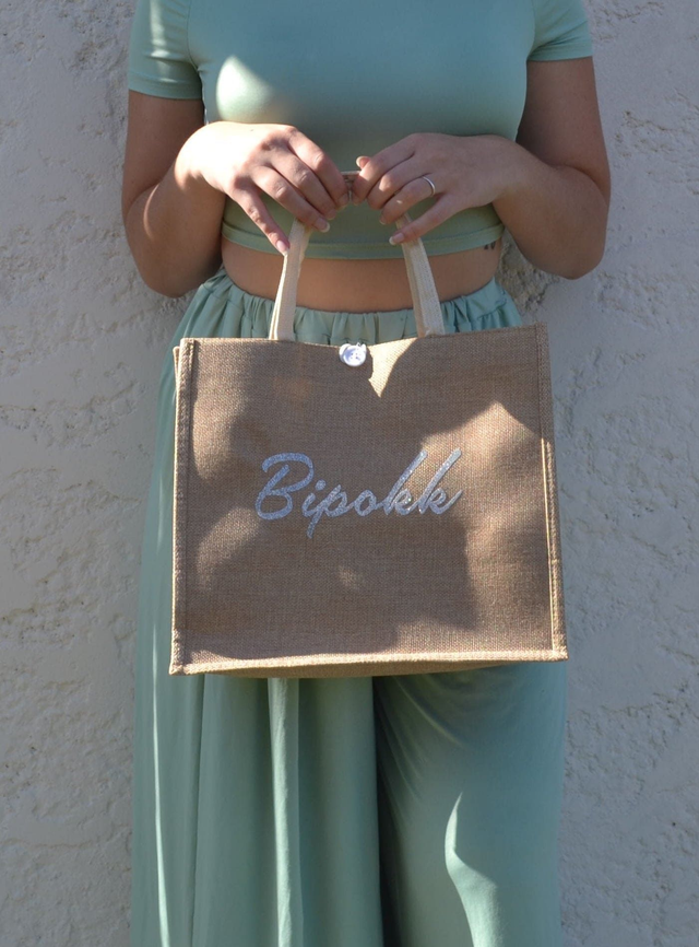 Cabas en toile de jute