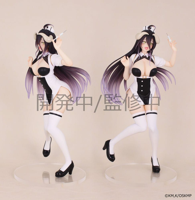 💉Albedo "Nurse" - Statue 18cm MIX FIG😈