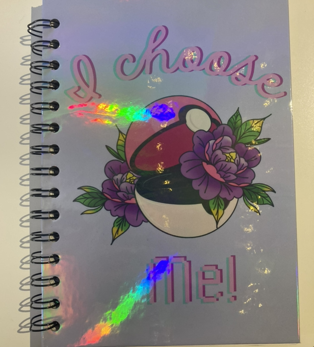 I Choose Me notebook