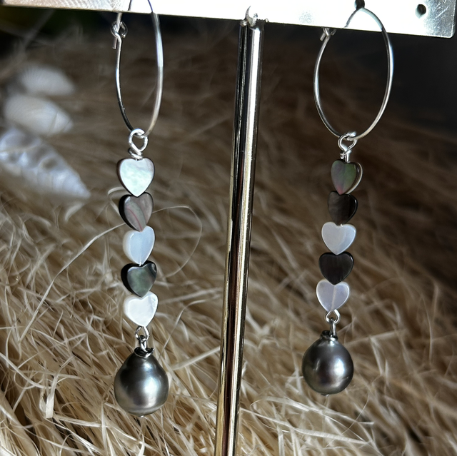 Boucles Auma’i (argent 925)