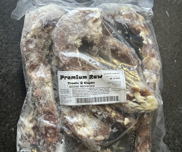 RAW - Goose Necks 1kg