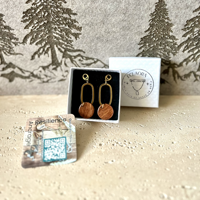 Boucles mongkono & Anneaux Élancés