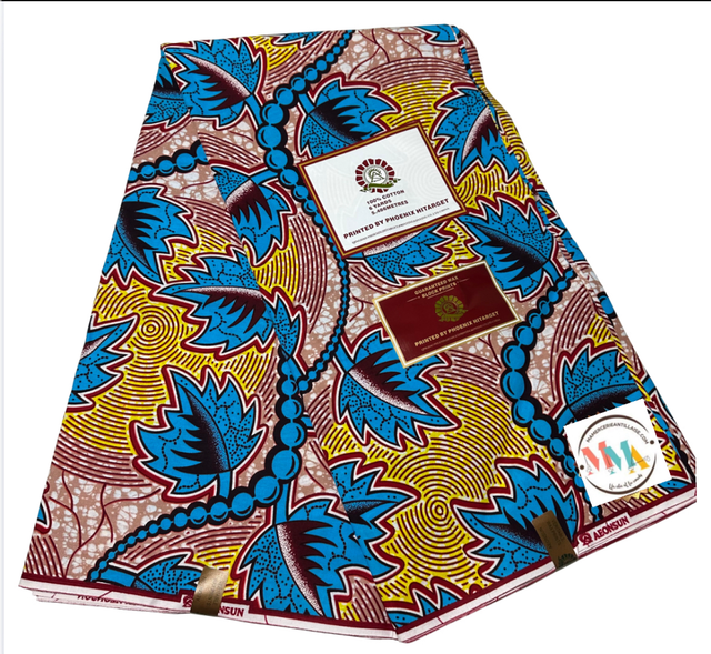 Wax Fèye 5m40 Coton