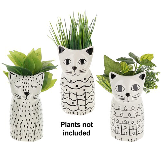Homeware Planter Cat