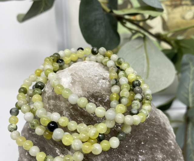 Armband Jade hell 4 mm