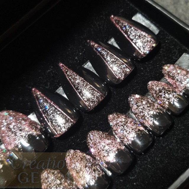 Girly black little amande xs